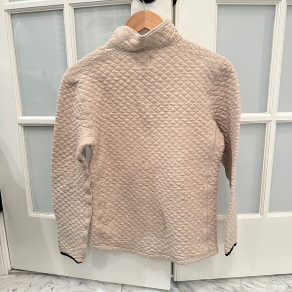 J. Crew CrewCuts Boys Diamond Quilted Pull-Over 1/4 Zip Sweater Youth XL 12/14 - Picture 2 of 3